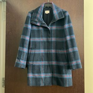 Loft Outlet Size M Womens Plaid Winter Coat